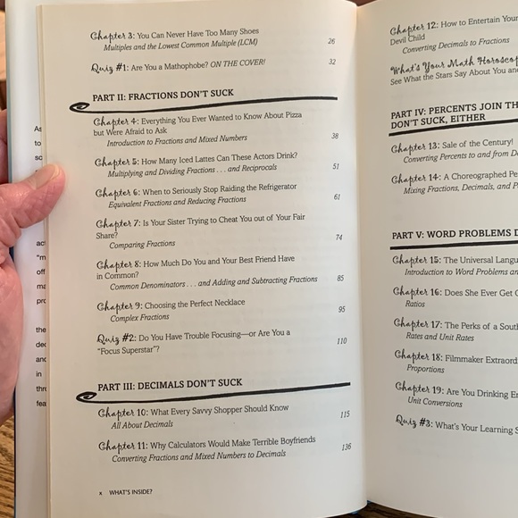 “Math Doesn’t Suck” Hardback Book - Assist Middle & Jr High School Students! - Picture 9 of 11